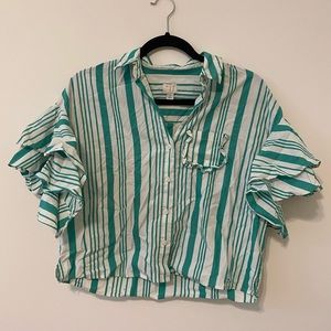 A new day ruffle shirt